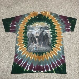 2003 The Allman Brothers Band Hittin the Note All Summer Tie Dye T-Shirt Size XL